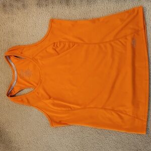 L.L. Bean Women's Orange Racerback Tank Top Size Large